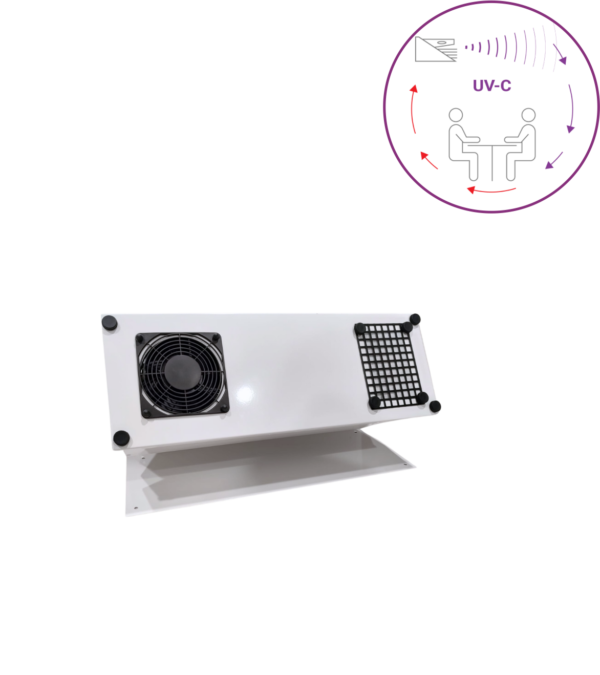 Disinfection device with UV-C MULTIMODAL 50W ultraviolet light, for mounting on: wall, floor and ceiling